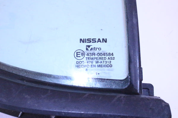 Aleta Vidrio Cristal Trasera derecha Versa 2012 - 2019 V-drive