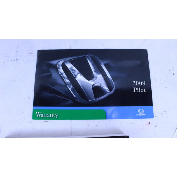Manuales De Propietario Y Usuario Honda Pilot 2009 Eu Negro