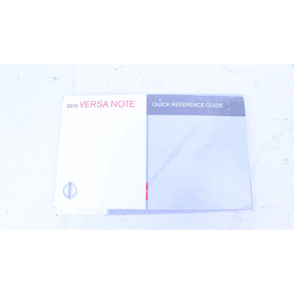 Manuales De Propietario O Usuario Nissan Versa Sedan 12-19 Gris