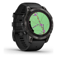 Reloj Gps Garmin Fenix 7 Pro Zafiro 47mm Color De La Caja Negro Color Del Bisel Negro Diseño De La Correa Quickfit