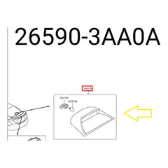 Luz Stop Trasera Nissan Versa 2012-2019