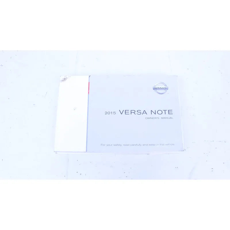 Manuales De Propietario O Usuario Nissan Versa Sedan 12-19 Gris