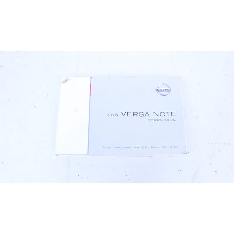 Manuales De Propietario O Usuario Nissan Versa Sedan 12-19 Gris