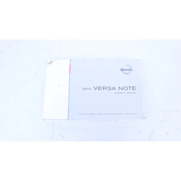 Manuales De Propietario O Usuario Nissan Versa Sedan 12-19 Gris