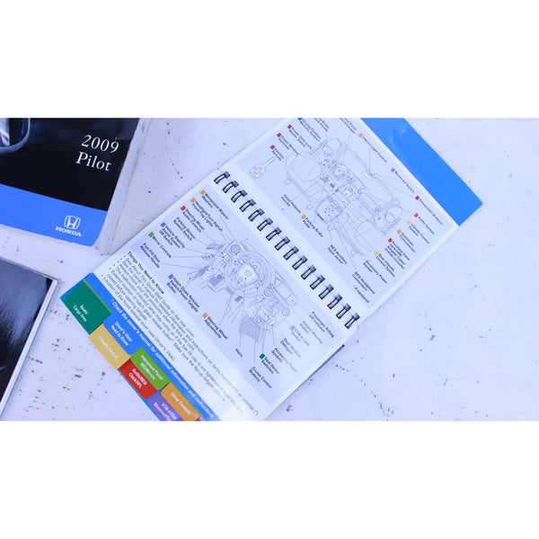 Manuales De Propietario Y Usuario Honda Pilot 2009 Eu Negro