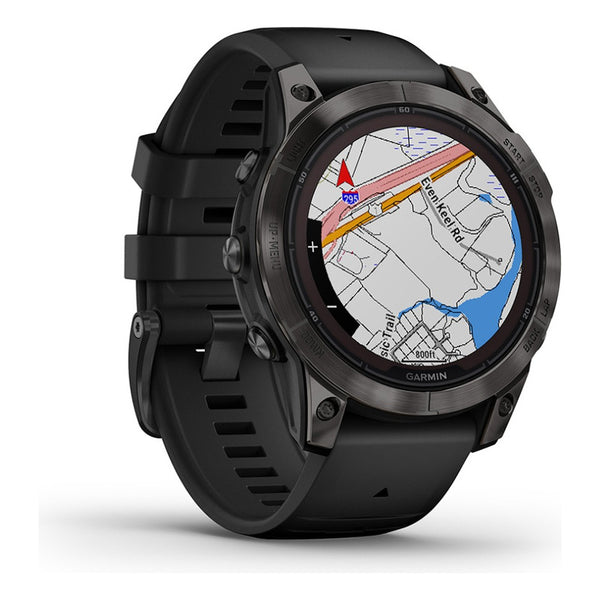 Reloj Gps Garmin Fenix 7 Pro Zafiro 47mm Color De La Caja Negro Color Del Bisel Negro Diseño De La Correa Quickfit