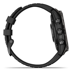 Reloj Gps Garmin Fenix 7 Pro Zafiro 47mm Color De La Caja Negro Color Del Bisel Negro Diseño De La Correa Quickfit